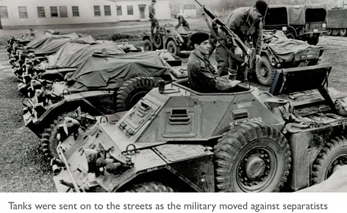 CF Ferret of AFVs on Parliament Hill Oct 70 from fb.jpg