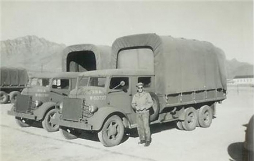 U.S. truck  Ft. Bliss, Texas 1943.jpg