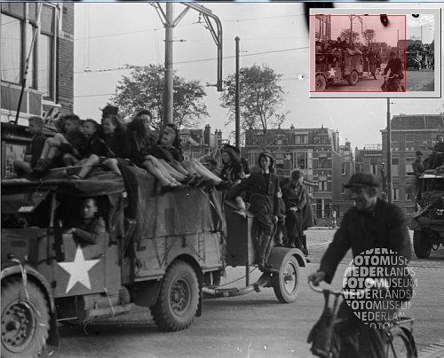 Fordson German trailer Irenebrigade Den Haag 1945.jpg