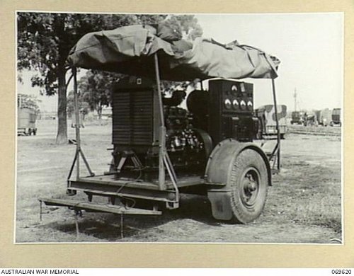 Lister Generator on trailer - AWM 069620.jpg