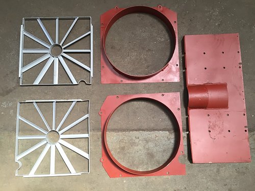 Fan shrouds, tunnels and engine mount plate.jpg