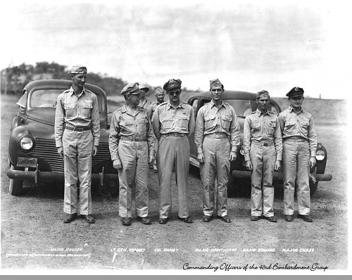 US air force with Aussie Dodge staff car.jpg