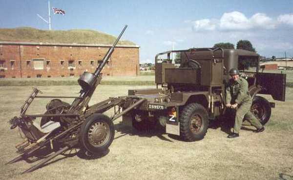 Ford F15A with Polsten 20mm cannon