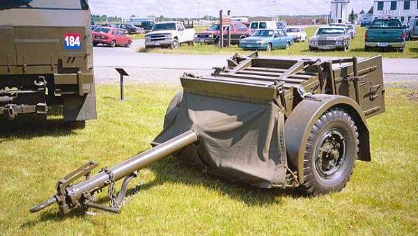 The FAT limber for the 25 pdr gun/howitzer